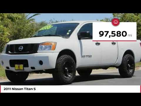 2011 Nissan Titan S FOR SALE in San Luis Obispo, CA K5368A