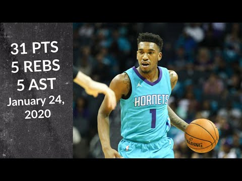 Malik Monk 31 PTS 5 REBS 5 AST | - Bucks vs Hornets | Full Highlights 1/24/2020