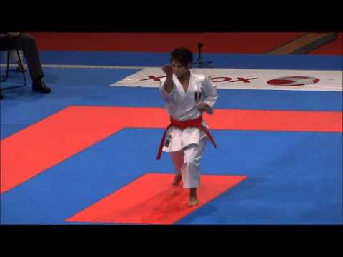 Kata GOJUSHIHO SHO by Sandy Scordo (FINAL) - 21st WKF World Karate Championships