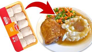 Roast Chicken Dinner From Frozen? Watch This! 2 Ingredients!