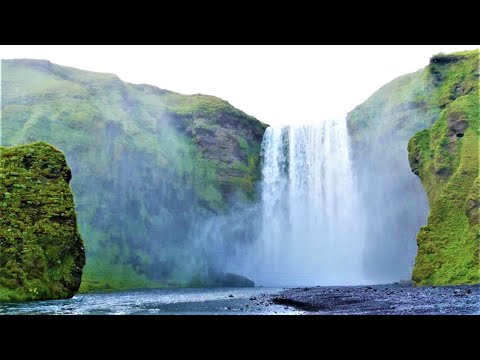 Relaxing Waterfall Sounds for Sleep | Fall Asleep & Stay Sleeping with Water White Noise