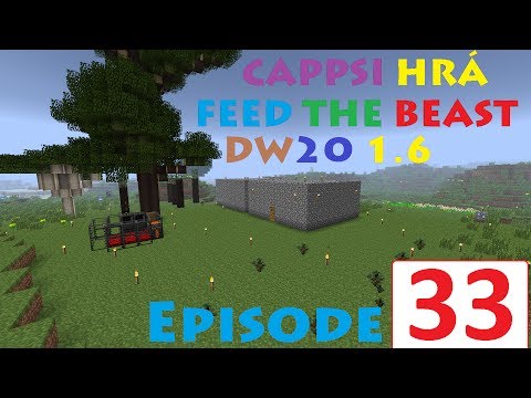 Cappsi hrá Feed the Beast 1.6 [SK] ep. 33 - Konečne quarry (FullHĐ)