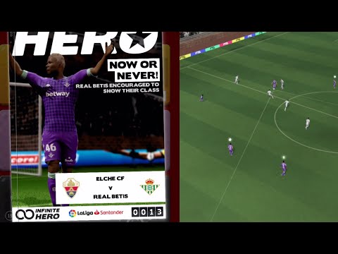 Infinite Hero | 13 level | ELCHE CF vs REAL BETIS
