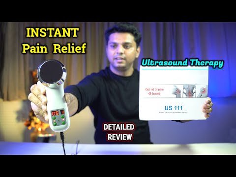 INSTANT Pain relief with ULTRASOUND Therapy at home | Ultracare Pro US-111 | DETAILED REVIEW