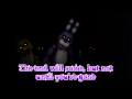 【Nightcore】Our Little Horror Story - FNAF 3【Lyrics ...