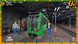 SL C20 Stockholm Subway Train Drive | Subway Simulator 3D Android Gameplay