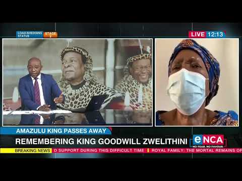 Minister Nkosazana Dlamini Zuma remembers King Goodwill Zwelithini