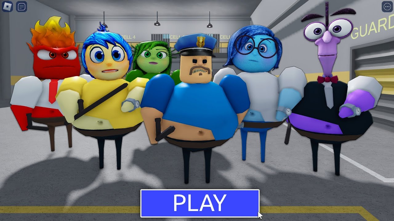 FAMILY! INSIDE OUT 2 BARRY! Walkthrough Full GAMEPLAY #ScaryObby #roblox