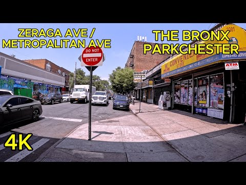 WALKING TOUR OF THE BRONX ZEREGA / METROPAITAN AVE PARKCHESTER  NEW YORK !!!