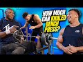 HIS FIRST EVER BENCH PRESS IS 332LBS/151KG!