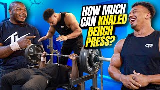 HIS FIRST EVER BENCH PRESS IS 332LBS/151KG!