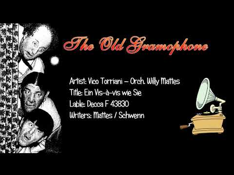 Ein Vis à vis wie Sie / Vico Torriani – Orch. Willy Mattes