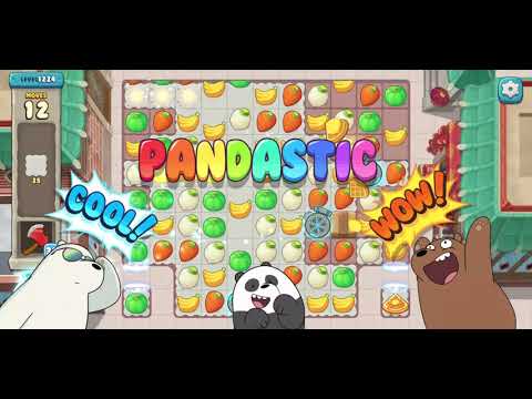 We Bare Bears Match3 Repairs Level 1224 - No Boosters