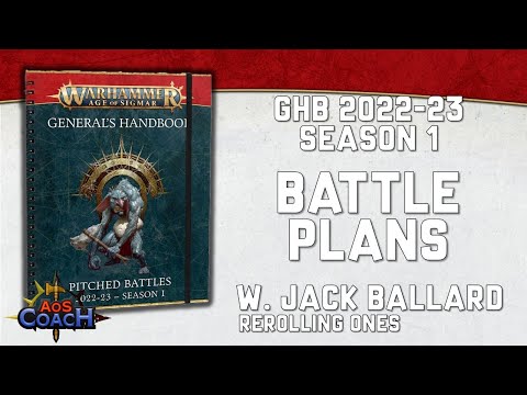 Generals Handbook 2022 Battle Plans w. Rerolling Ones Jack (Season 1)