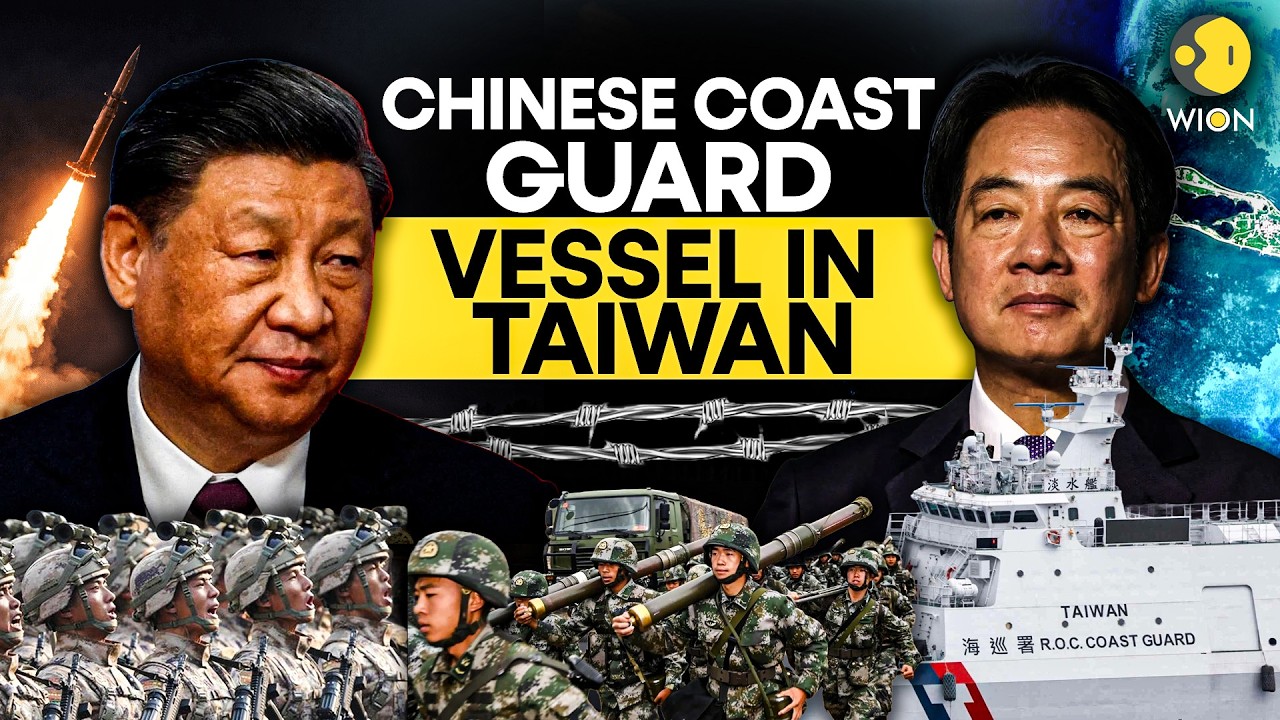 Taiwan Says Coast Guard Vessel in 'Standoff' With China | WION Originals