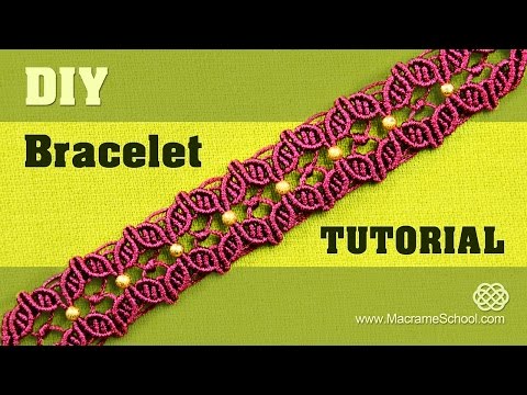 Heart Friendship Bracelet for Valentines Day DIY Tutorial