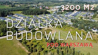 Działka budowlana dla małego dewelopera. Trzciany koło Warszawy