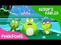 The Frogs Who Desired a King | Aesop's Fables | Pinkfong Story Time for Children