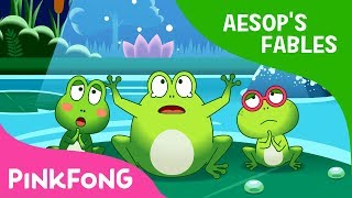 The Frogs Who Desired a King | Aesop&#39;s Fables | Pinkfong Story Time for Children