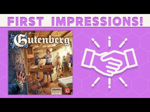 Gutenberg - First Impressions: Gutes Spiel?