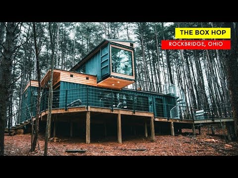 The Box Hop: Shipping Container Getaway in Rockbridge, Ohio