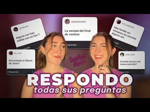 RESPONDO TODOOO LO QUE ME PREGUNTARON