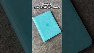DAY 24/24 🔥The Pokémon binder challenge is COMPLETE ⚡Thank you for following the journey 👀