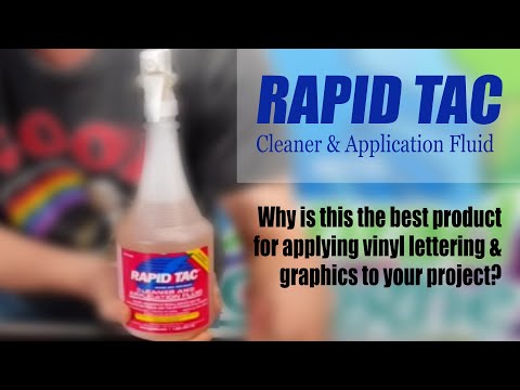 Rapid Tac Cleaner & Application Fluid