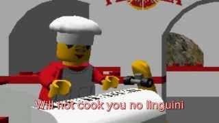 Kadr z teledysku Mama papa brickolini tekst piosenki Lego island