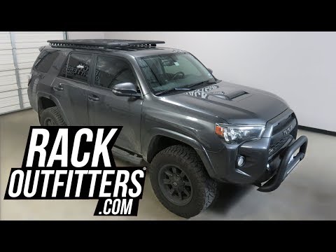 Toyota 4Runner with Rhino-Rack Pioneer Platform Backbone Roof Rack System