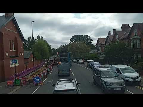 arriva north east x22 service from regent centre to newcastle haymarket bus station
