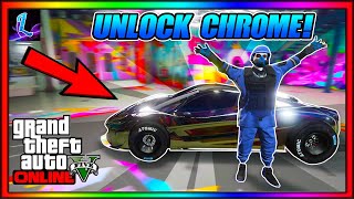 *FAST* HOW TO UNLOCK CHROME IN GTA 5 ONLINE! (Easy Chrome Paintjob Unlock)
