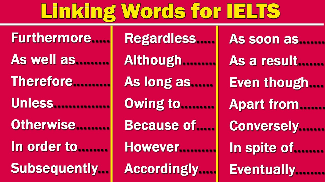 Linking Words for IELTS