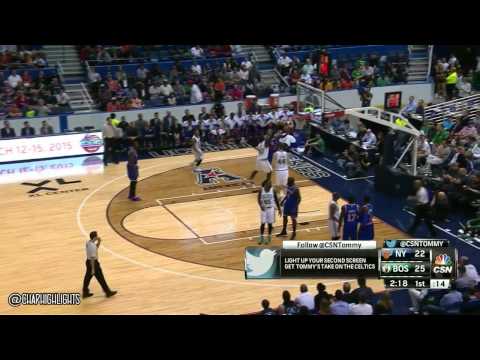 Tim Hardaway Jr. Full Highlights vs Celtics 2014.10.08 - 18 Pts.