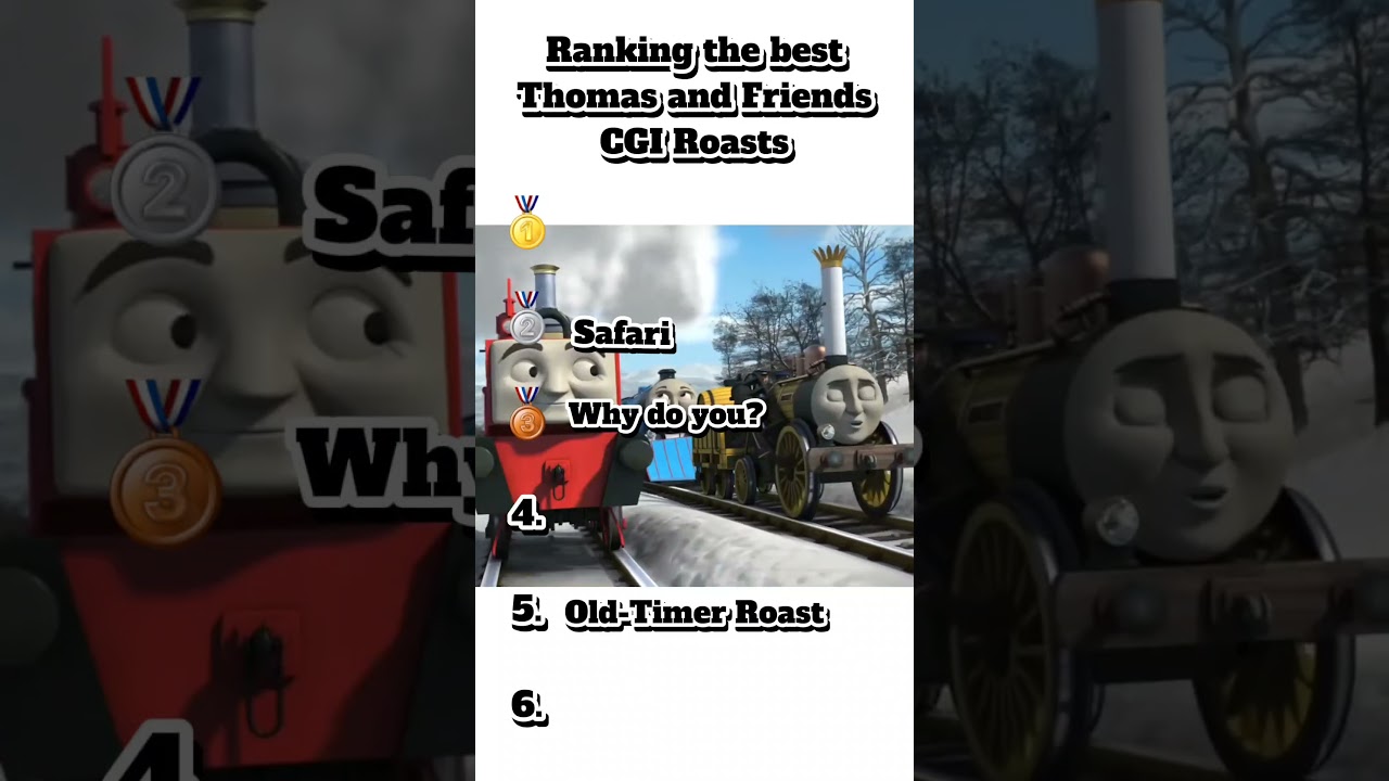 Ranking the best Thomas and Friends CGI Roasts