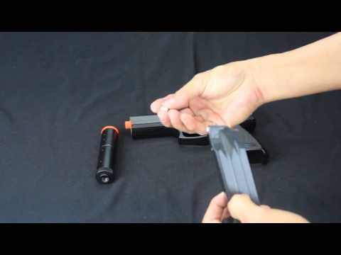 Hitguns.com Airsoft Overview - BBTac M23 Airsoft Spring Pistol
