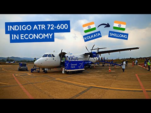 TRIP REPORT | Indigo ATR 72-600 (Economy) | Kolkata - Shillong