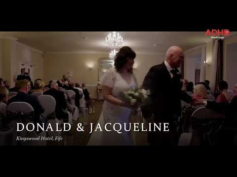 Donald & Jacqueline, Kingswood Hotel, Fife