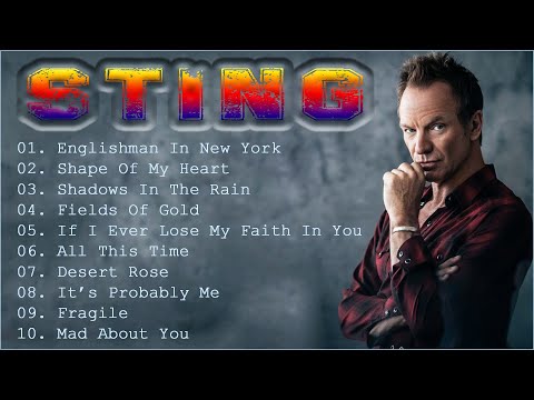 Best Songs Of Sting Collection | Sting Greatest Hits Full Album