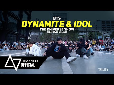 BTS 방탄소년단 'Dynamite+IDOL' Dance Cover by BRUTE from Thailand #TheKniverseShow