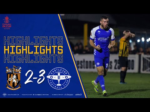 DRAMATIC FA CUP REPLAY | Folkestone Invicta 2-3 Eastleigh | Emirates FA Cup Highlights | 19/10/21