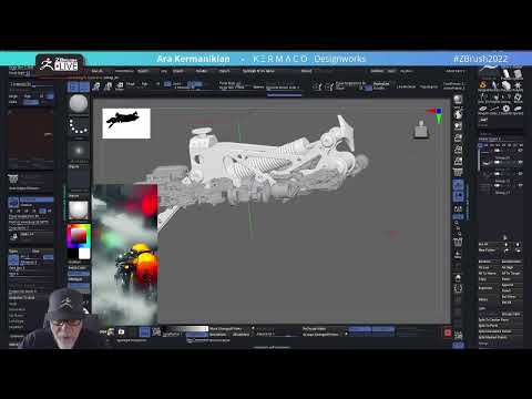 Kermaco: Mech Design - Ara Kermanikian - ZBrush 2022