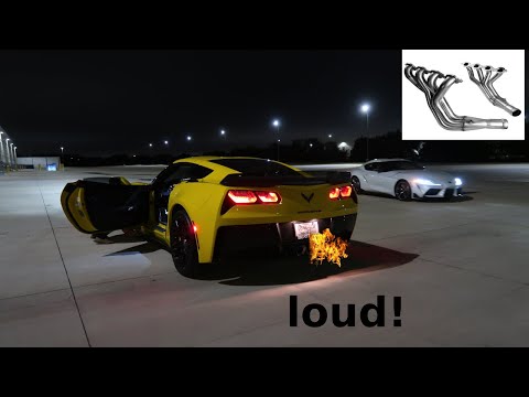 c7 zo6 kooks header install
