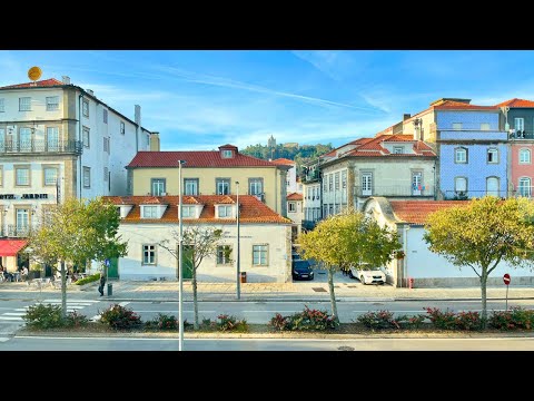 A JÓIA DE PORTUGAL! Final de tarde pelas ruas de Viana do Castelo | Passeio a pé 4K