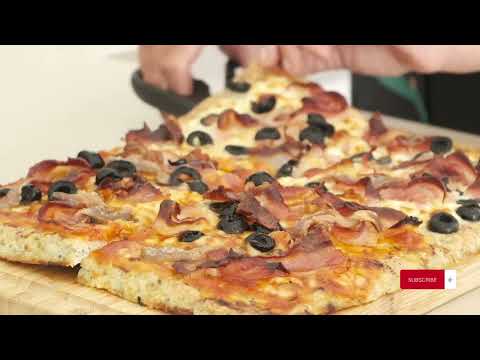 Prepara YA esta PIZZA CARNÍVORA (baja en carbohidratos)