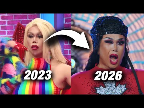 The Evolution (or not) Of Drag Race UK vs The World S3 Queens