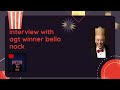 A Specal Guest Star Interview With Amerca S Got Talent Winner Bello Nock Stunt Daredevil