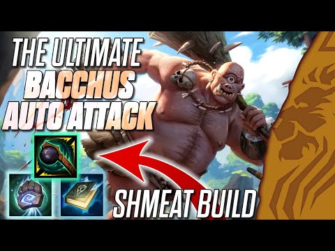 THE ULTIMATE BACCHUS JUNGLE AUTO ATTACK (SHMEAT) BUILD!