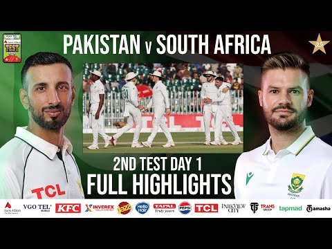 Full Highlights | Pakistan vs South Africa Test Series 2025 | 2nd Test Day 1 | PCB | M2R1U