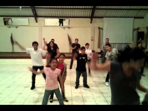 Arden and Carlos going away party dance routine